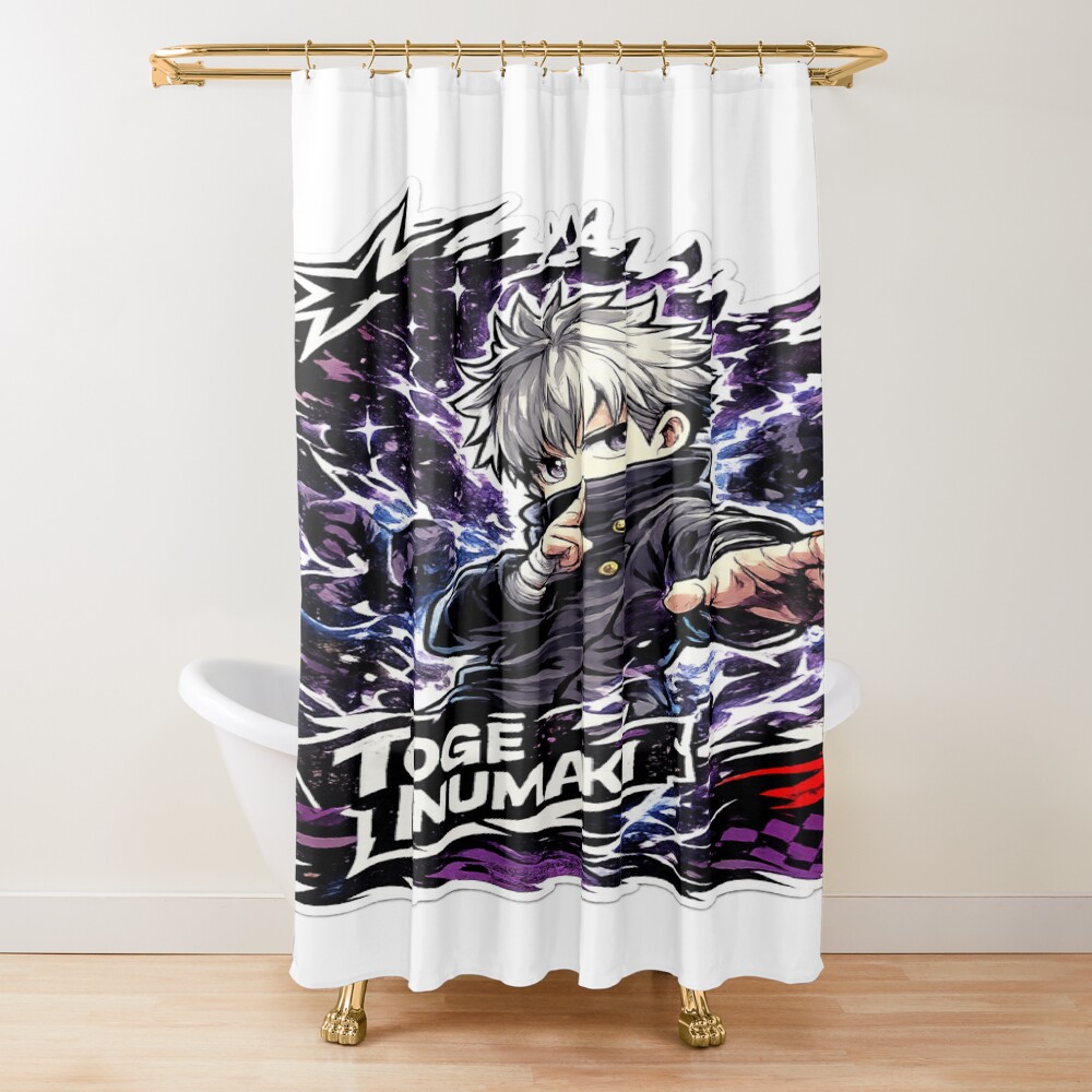Chibi Toge Inumaki Shower Curtain