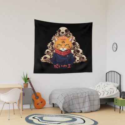 Cursed Cat Tapestry
