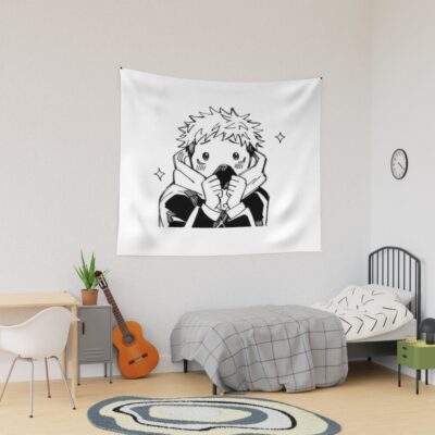 Yuji Itadori Fan Artwork Tapestry