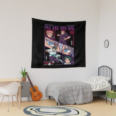 Punch First Ask Later Tapestry