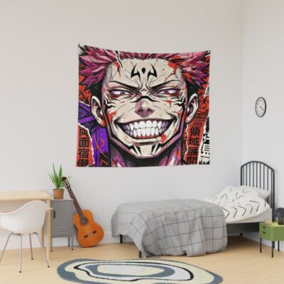 Gym Bro Of The Underworld Tapestry