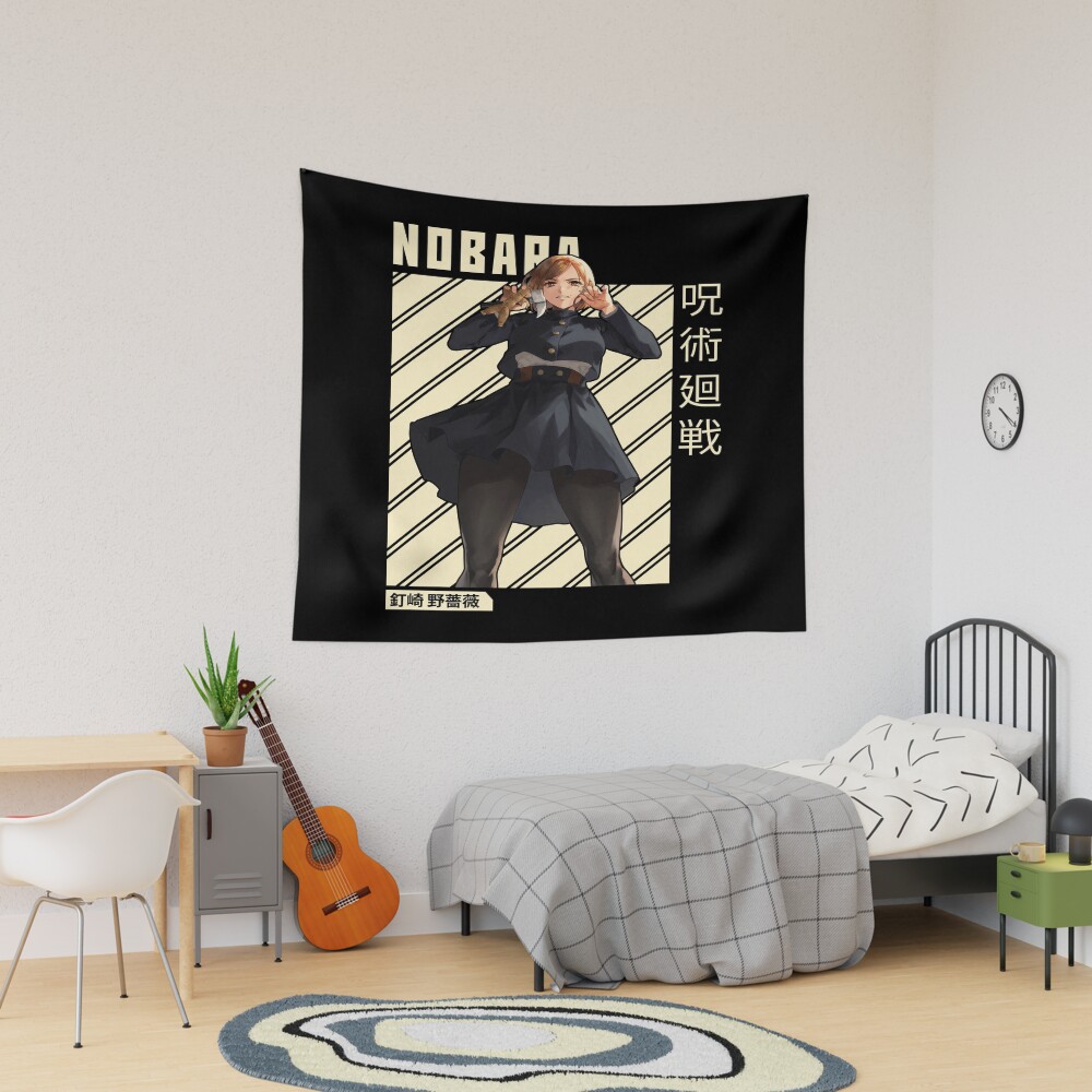 Nobara Kugisaki Jujutsu Kaisen Anime Fan Tapestry