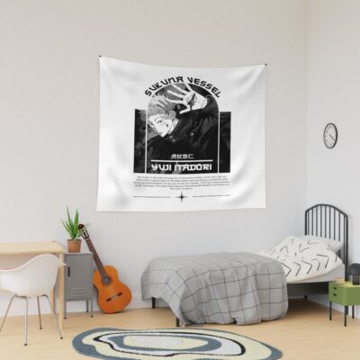 Copy Of Itadori The Cursed Boy Tapestry