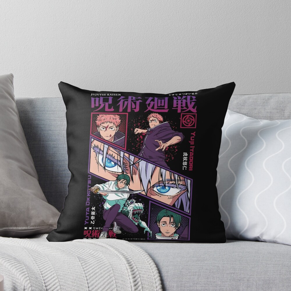 Punch First Ask Later Throw Pillow
