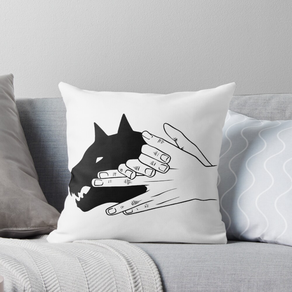 Summoning Technique Sign Throw Pillow